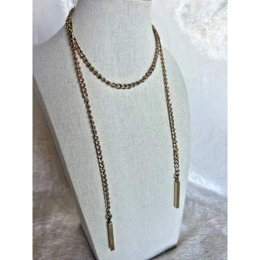 Michael Kors Necklace MK Gold Curb Link 30